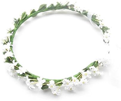 High Quality Artificial Mini Daisy Flower Crown Rustic Woodland Wedding Accessories Circlet Floral Headband Halo