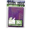 Player's Choice Yu-Gi-Oh! Purple Holo Sleeves (Pack of 60) - Designed for Smaller Gaming CCGs - Deck Protectors - Ideal for YuGiOh! Trading Card Games