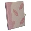 Handmade Lotka Paper Photo Album With Pressed Leaves Cover 14 x 12 in. (Thailand)