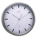 Acctim President II Radio Controlled Metal Case Wall Clock, 12 Inch