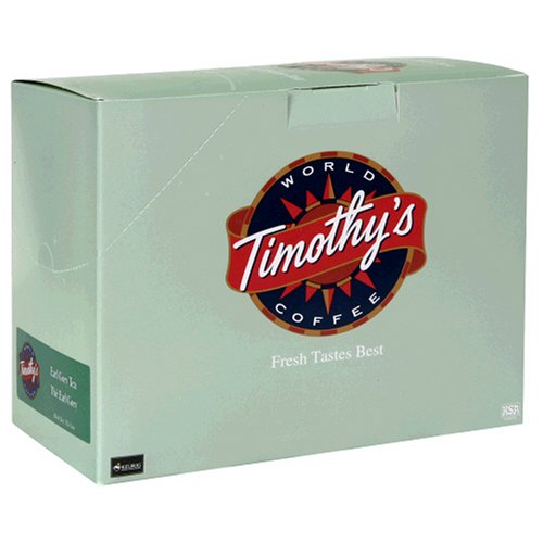 Timothy's World Coffee Earl Grey Tea, K-Cups for Keurig Brewers, 24-Count Boxes (Pack of 2)