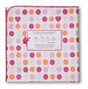 SwaddleDesigns Ultimate Receiving Blanket - Fuchsia Hearts and Dots