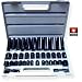 3/8 and 1/2 Drive Neiko Duo Metric Impact Sockets - 38 Pc Set