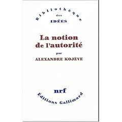La Notion d'autorit�