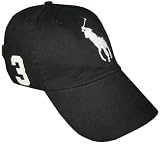 RALPH LAURN - Casquette Big Pony - Couleur noir