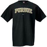 Nike Purdue Boilermakers Black Youth Classic College T-shirt