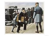 The Terms of the Treaty of Versailles are Finally Agreed and Set out in the Golden Book Photographic Poster Print, 32x24