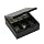 First Alert 3010F Steel Cash and Key Box, Black