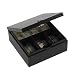 First Alert 3010F Steel Cash and Key Box, Black
