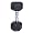 Cap Barbell Rubber Coated Hex Dumbbell with Contoured Chrome Handle (20-Pound)