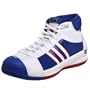 adidas Men's Ts Pro Model University Of Kansas Basketball Shoe,White/Red/Royal,20 M US