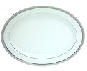 Mikasa Platinum Crown Oval Platter, 14-Inch