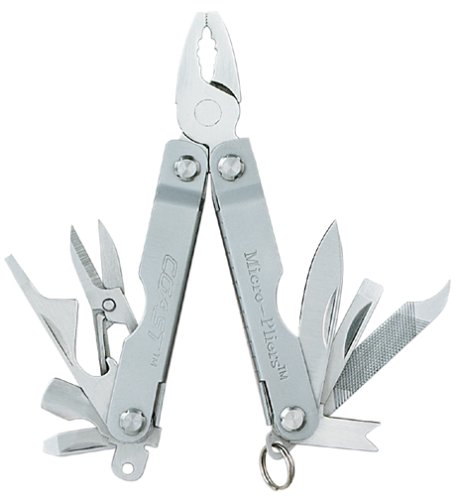 Coast TT2075CP Micro Plier 2-1/2-Inch 12 Tool Multitool