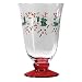 Pfaltzgraff Winterberry Hand-Painted Water Goblets, Set of 4