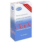 Hyland's ClearAc Medicated Skin Cleanser, 4-Ounce (120 ml) (Pack of 3)