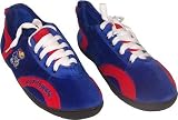 Kansas Jayhawks KU NCAA Comfy Feet Slippers 2Xlarge