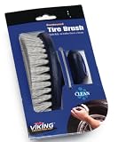 Viking Contoured Tire Brush with Deluxe Grip