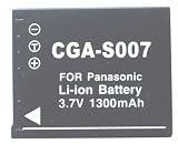 Nextop-Panasonic CGA-S007, DMW-BCD10 Brand New 1800mAh COMPATIBLE Battery for Panasonic Lumix DMC-TZ1,Panasonic Lumix DMC-TZ2,Panasonic Lumix DMC-TZ3,Panasonic Lumix DMC-TZ4,Panasonic Lumix DMC-TZ5