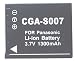 Nextop-Panasonic CGA-S007, DMW-BCD10 Brand New 1800mAh COMPATIBLE Battery for Panasonic Lumix DMC-TZ1,Panasonic Lumix DMC-TZ2,Panasonic Lumix DMC-TZ3,Panasonic Lumix DMC-TZ4,Panasonic Lumix DMC-TZ5
