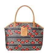 Orla Kiely Daisy Stream Betty Satchel - Blueberry