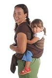 Moby Wrap Moby D Woven Baby Carrier, Chocolate Stripe Image