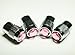 Bling Anti-Theft Locking System Pink Diamond Rhinestone Metal Chrome Tire Rim Valve Stem Cap-VC-PKD