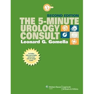 Click here to buy The 5-Minute Urology Consult (The 5-Minute Consult Series) by Leonard G Gomella.