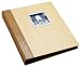 Umbra Soma Series Natural Wood Cover Photo Album with Imitation Leather Spine & Front Cover Aluminum 4 x 4 Photo Window, for 260 4 x 6 Photos 5-Up