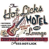 Hot Licks Hotel Vintage T shirt, XX Large, Black 41J6KT1MK6L. SL160 Hot Licks Hotel Vintage T shirt, XX Large, Black