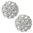 Sterling Silver Colorless White Cubic Zirconia .925 Stamp Hypoallergenic Nickel-free Earrings