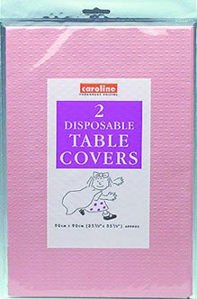 Childrens Toyshop  Toys : Catering Tableware | Paper Tablecover Pink