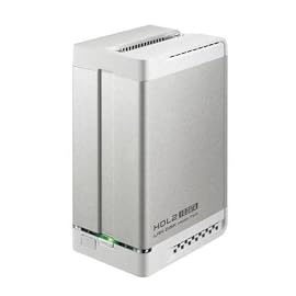 I-O DATA ミラーリング/ストライピング対応 LAN接続ハードディスク 500GB×2 HDL2-G1.0