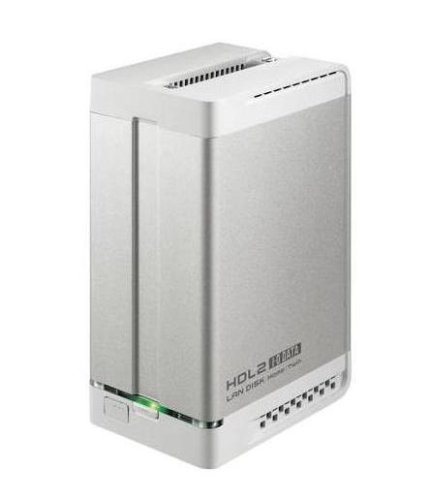I-O DATA �~���[�����O/�X�g���C�s���O�Ή� LAN�ڑ��n�[�h�f�B�X�N 500GB�~2 HDL2-G1.0