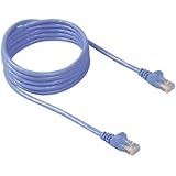 Belkin RJ45 CAT 5e Snagless Molded Patch Cable (3 Feet, Blue)