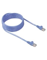 Belkin 3-Foot RJ45 CAT 5e Snagless Molded Patch Cable (Blue)