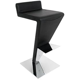 Marquee Barstool - Black by LumiSource, Inc.