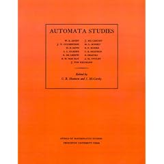 Automata Studies. (AM-34) (Annals of Mathematics Studies)