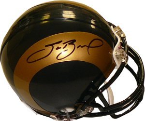 Sam Bradford Signed St. Louis Rams Replica Mini Helmet- Bradford Hologram
