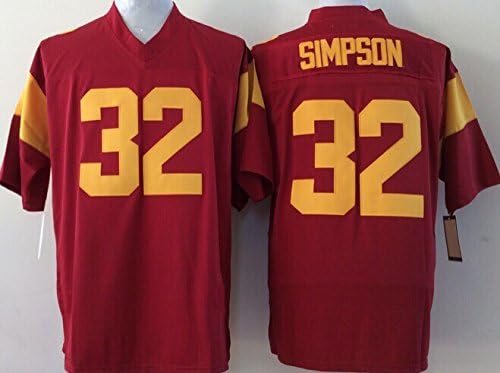 NCAA USC Trojans NO.32 Simpson NCAA Football Jersey Man's Football Shirt-XXL