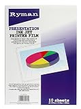 Photo : Ryman OHP Colour Inkjet Film