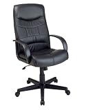 High Back Leather Executive Chair By Office Star
