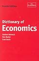 Dictionary of Economics, Fourth Edition (The Economist Series)