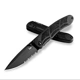 Heckler and Koch P30 Knife Combo with Edged BT2 Coated Blade (Black, 6.75-Inch)