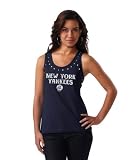 New York Yankees Women's Team Rebel Studded Tank