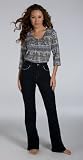 Miraclebody Studded Plantation Wash Denim Mid Rise Boot Jean