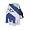 Blue/White