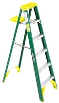 Werner 5904 4-Foot 225-Pound Duty Rating Fiberglass Stepladder