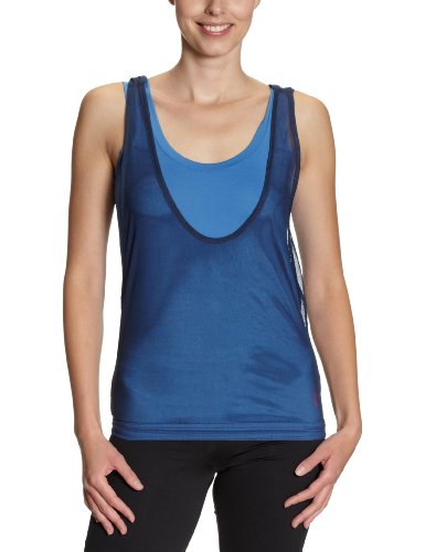 ESPRIT SPORTS Damen Top Q68004, Gr. 38 (M), Blau (Bluse Splash 426) Preisvergleich