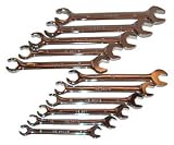 V-8 Tools 8211 - Flare Nut Open End Combination Wrench Set - V 8 Tools - 8211