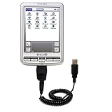 Gespultes Hot Sync und USB Daten Kabel Ladeger�t mit TipExchange f�r MAKER] Clie SJ22  von Gomadic